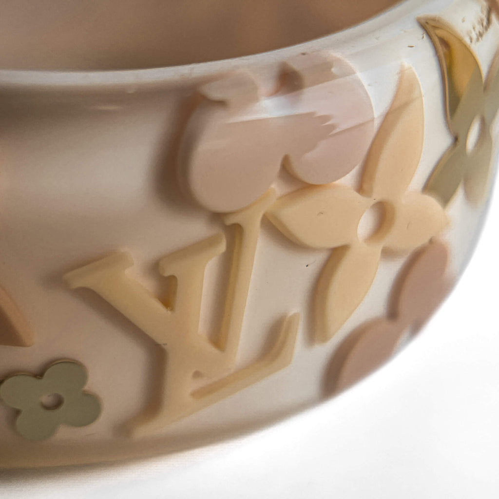 Second hand Louis Vuitton Inclusion MM Resin Bangle Beige - Tabita Bags