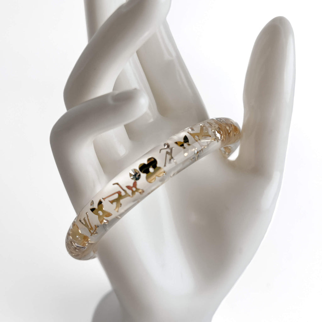Second hand Louis Vuitton Inclusion PM Resin Bracelet Monogram - Tabita Bags