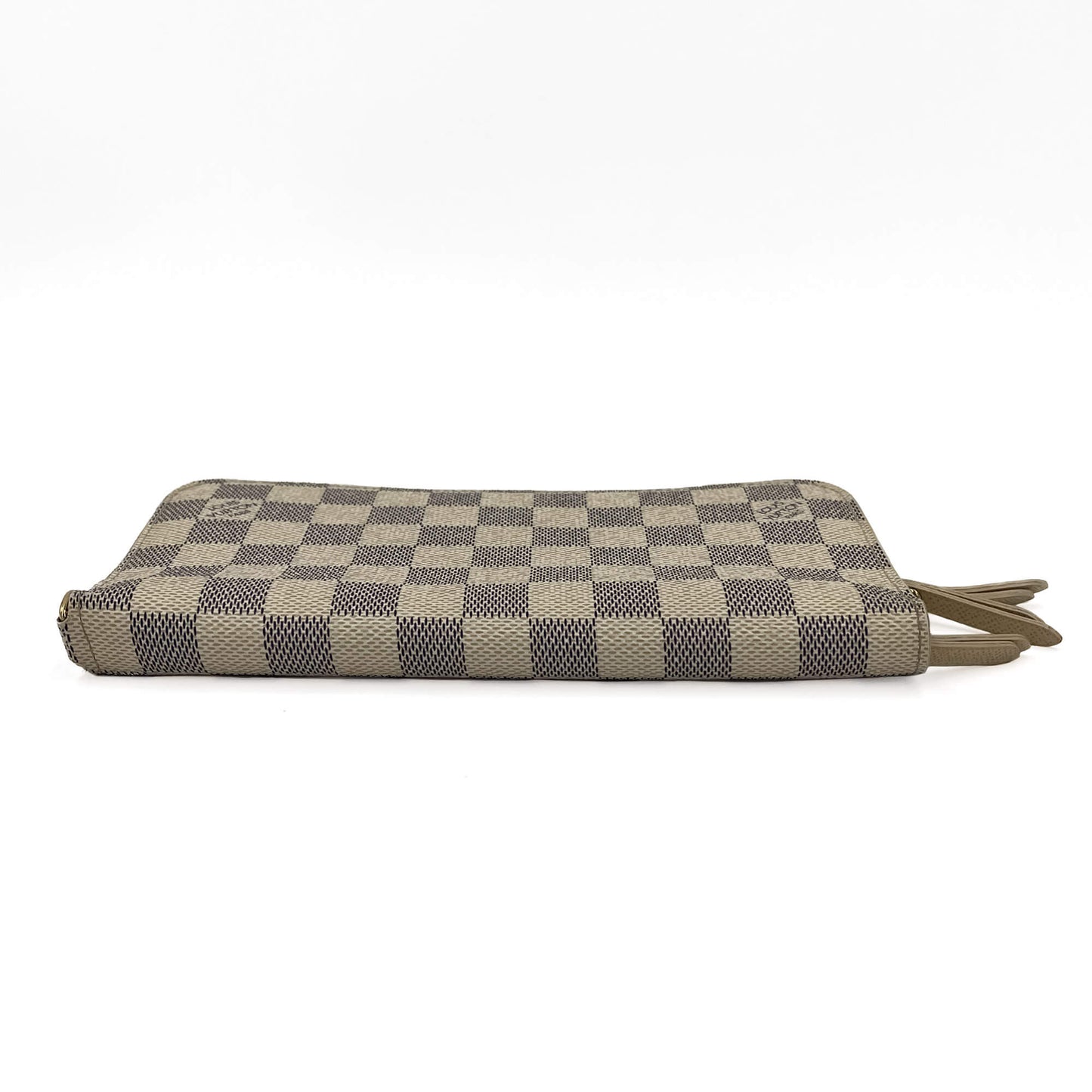 Second hand Louis Vuitton Insolite Long Canvas FLA Wallet Damier Azur - Tabita Bags