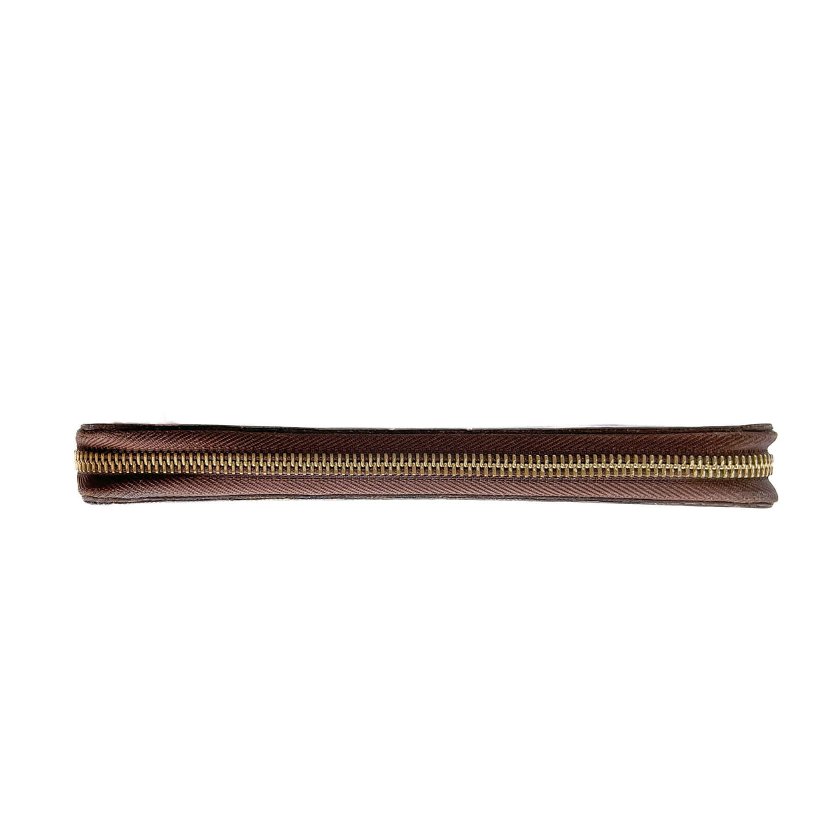 Second hand Louis Vuitton Insolite Long Canvas Flap Wallet Brown - Tabita Bags
