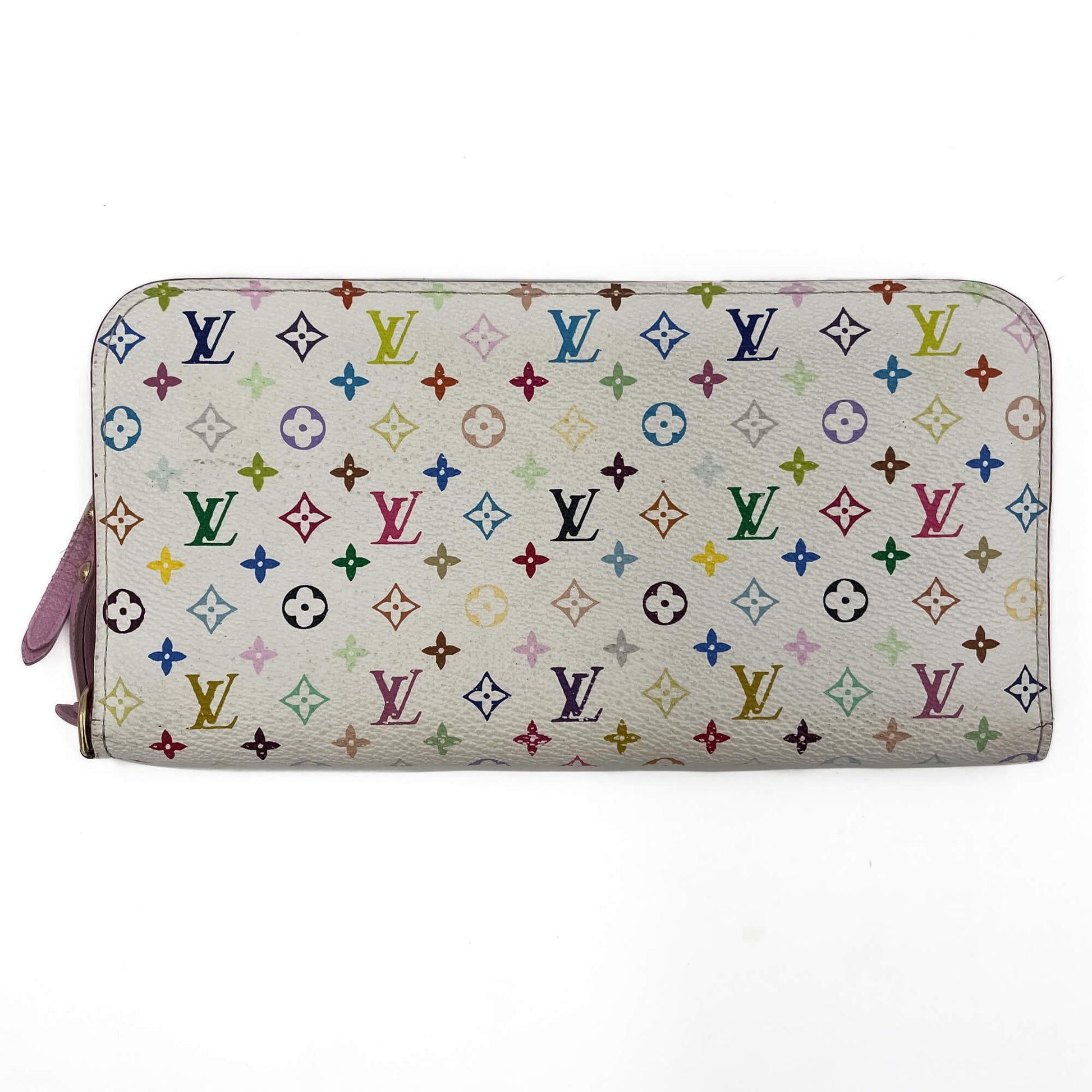 Second hand Louis Vuitton Insolite Long Murakami Multicolor Canvas Flap Wallet Multicolor - Tabita Bags