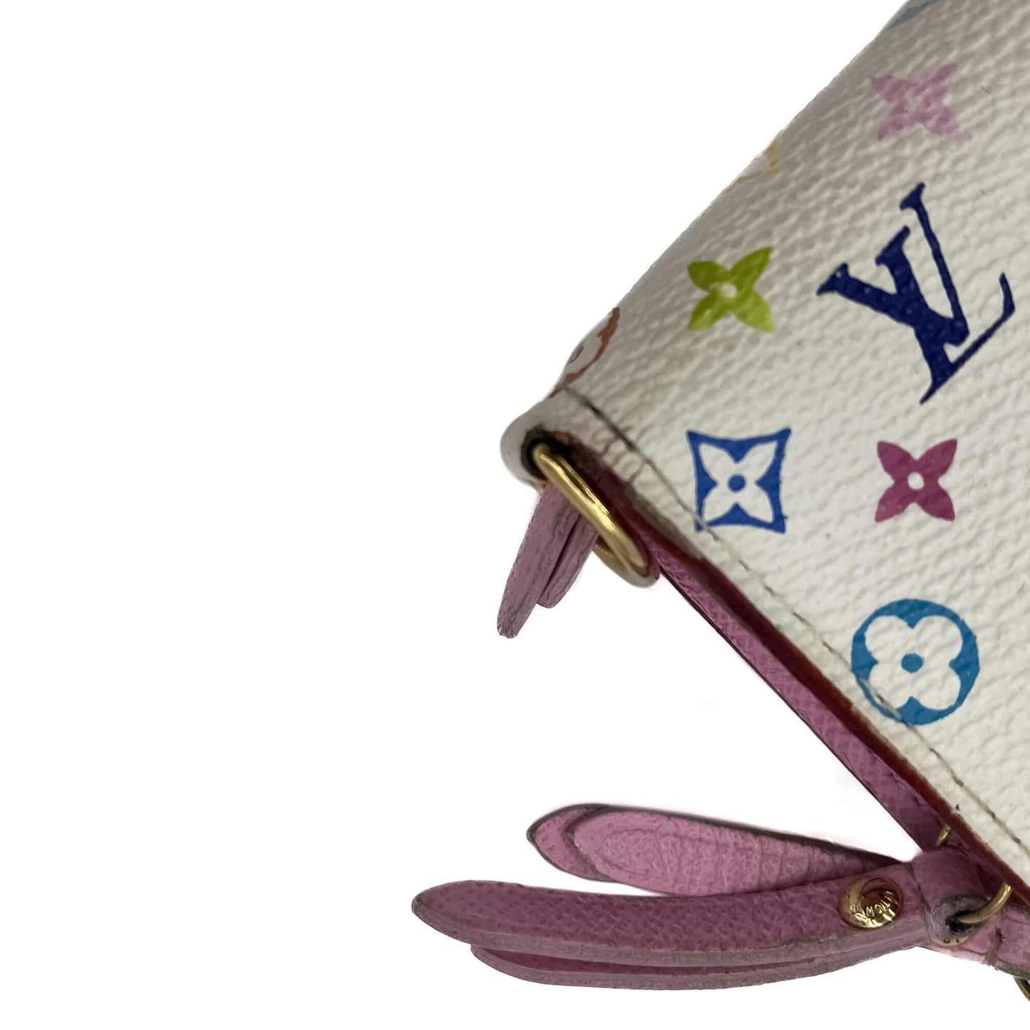 Second hand Louis Vuitton Insolite Long Murakami Multicolor Canvas Flap Wallet Multicolor - Tabita Bags