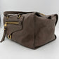 Second hand Louis Vuitton Inspiree Leather Trunk Bag Taupe - Tabita Bags