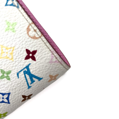 Second hand Louis Vuitton Joey Murakami Multicolor Canvas Envelope Wallet Monogram - Tabita Bags