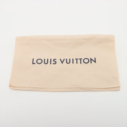 Second hand Louis Vuitton Loop Canvas Hobo Shoulder Bag Brown - Tabita Bags