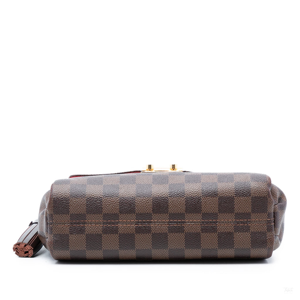 Second hand Louis Vuitton Louis Vuitton Croisette Canvas Top - handle Crossbody Damier Ebene - Tabita Bags