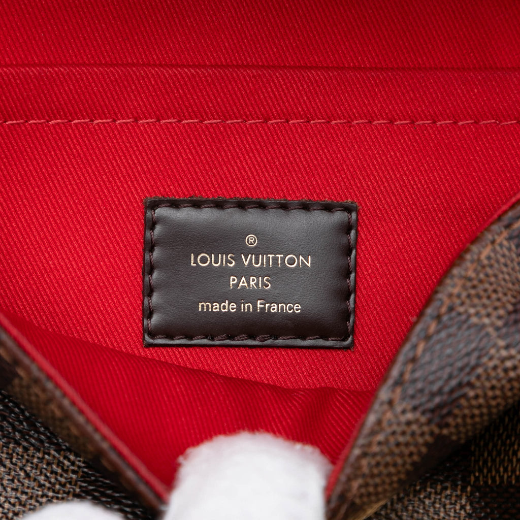 Second hand Louis Vuitton Louis Vuitton Croisette Canvas Top - handle Crossbody Damier Ebene - Tabita Bags