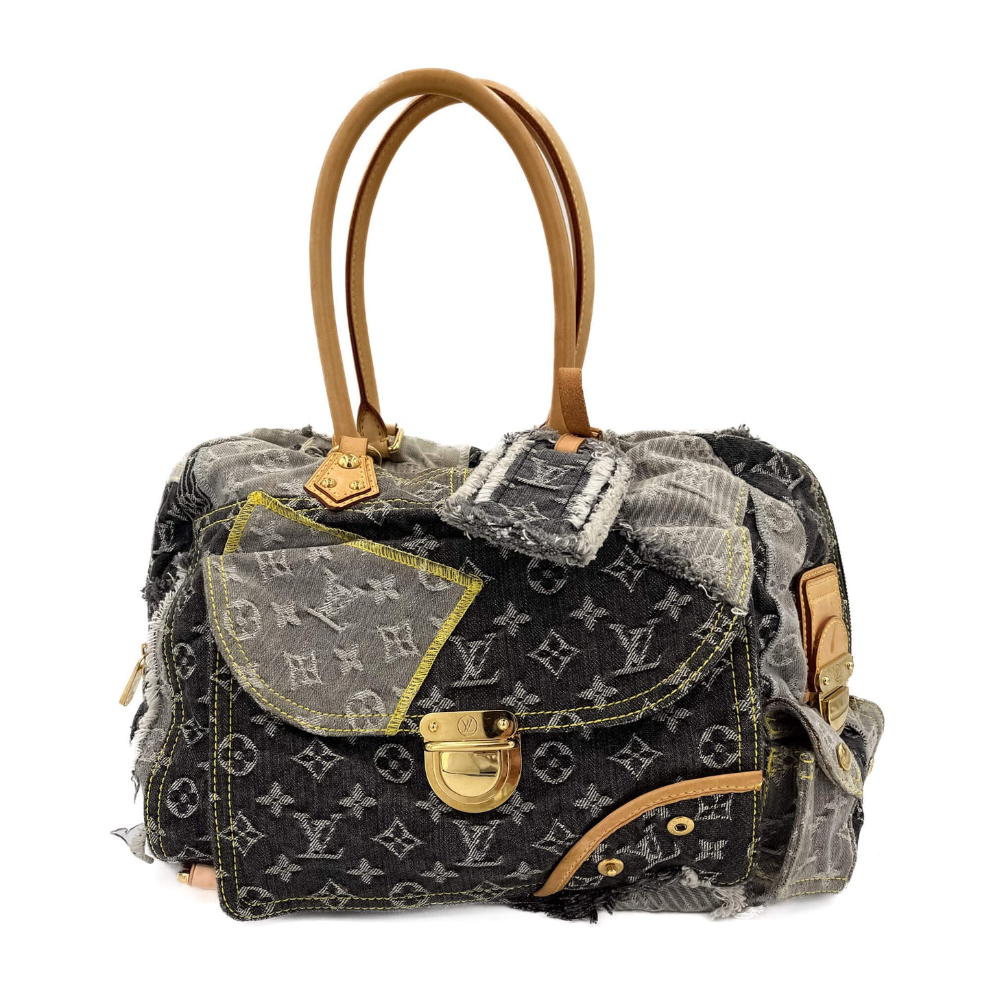 Second hand Louis Vuitton Louise Bowler Bag Grey - Tabita Bags