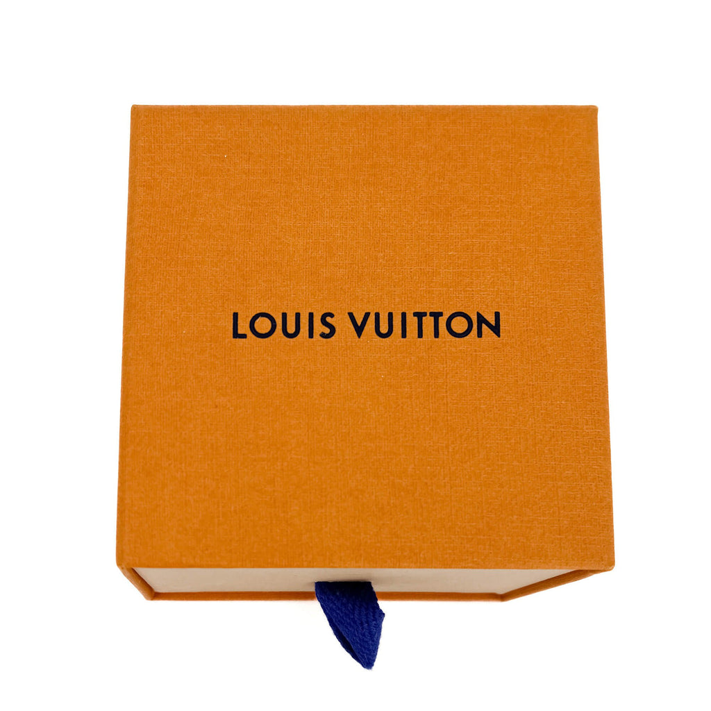 Second hand Louis Vuitton Louise Leather & Fabric Bracelet 17 Black - Tabita Bags