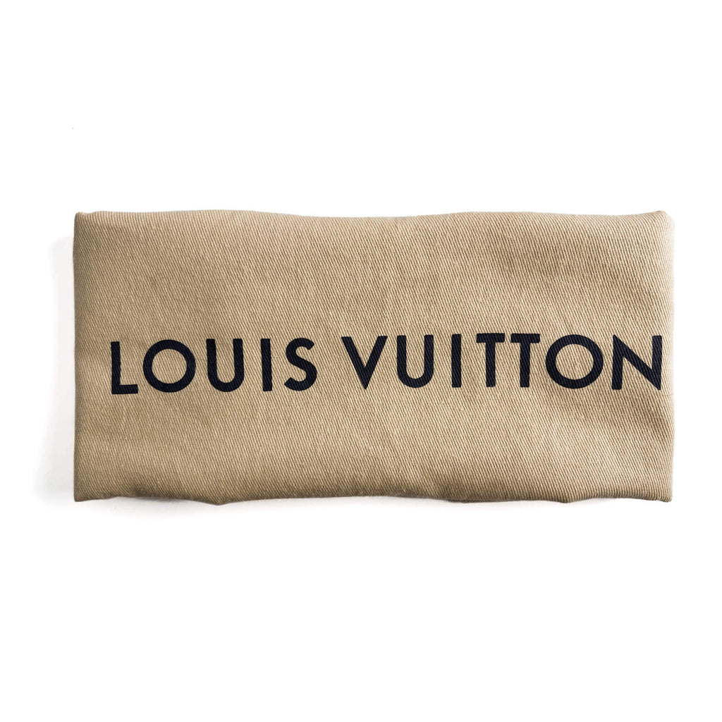 Second hand Louis Vuitton Love Note Smooth Calfskin Leather 2 - Ways Envelope Clutch Gold - Tabita Bags