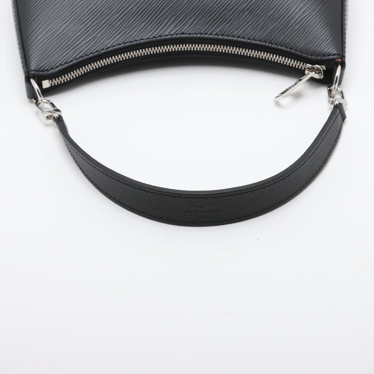 Second hand Louis Vuitton Marelle Epi Leather Shoulder Bag Handbag Black - Tabita Bags