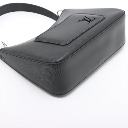 Second hand Louis Vuitton Marelle Epi Leather Shoulder Bag Handbag Black - Tabita Bags