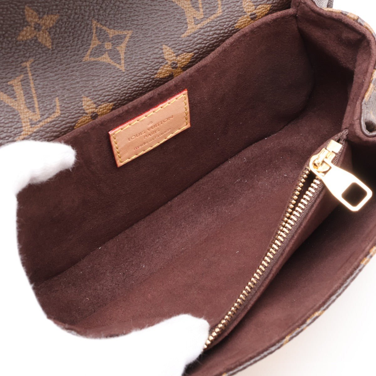 Second hand Louis Vuitton Metis East West Canvas Flap Crossbody Monogram Reverse - Tabita Bags