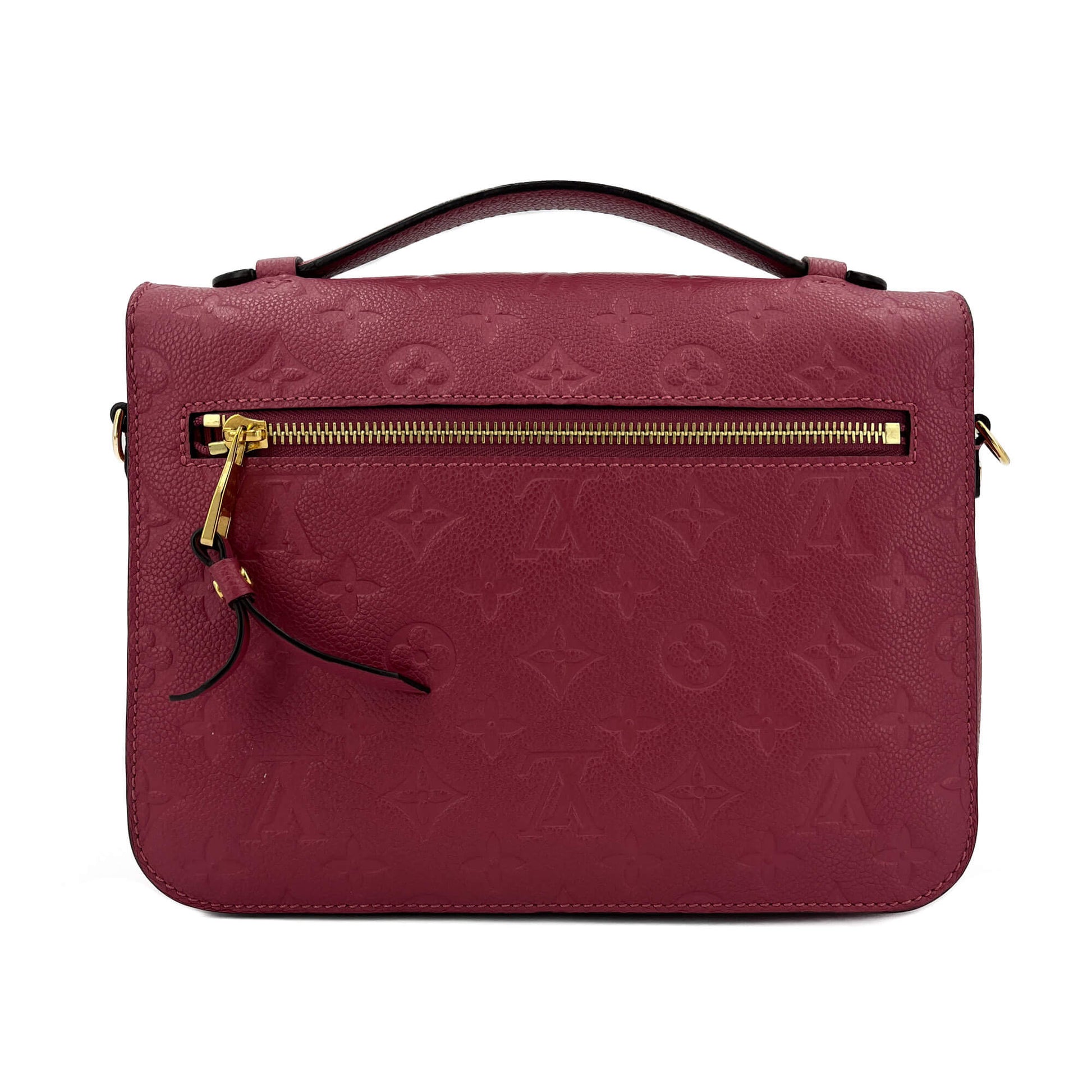 Second hand Louis Vuitton Metis Leather 2 - Ways Flap Bag Pink - Tabita Bags