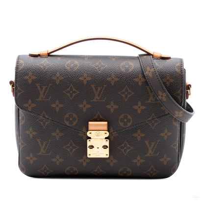 Second hand Louis Vuitton Metis Leather Flap Crossbody Monogram - Tabita Bags