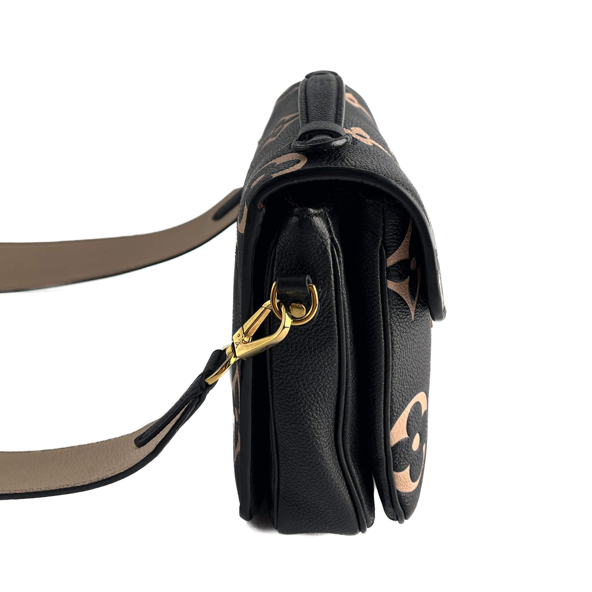 Second hand Louis Vuitton Metis Leather Giant Empreinte Leather Flap Crossbody Bicolor - Tabita Bags