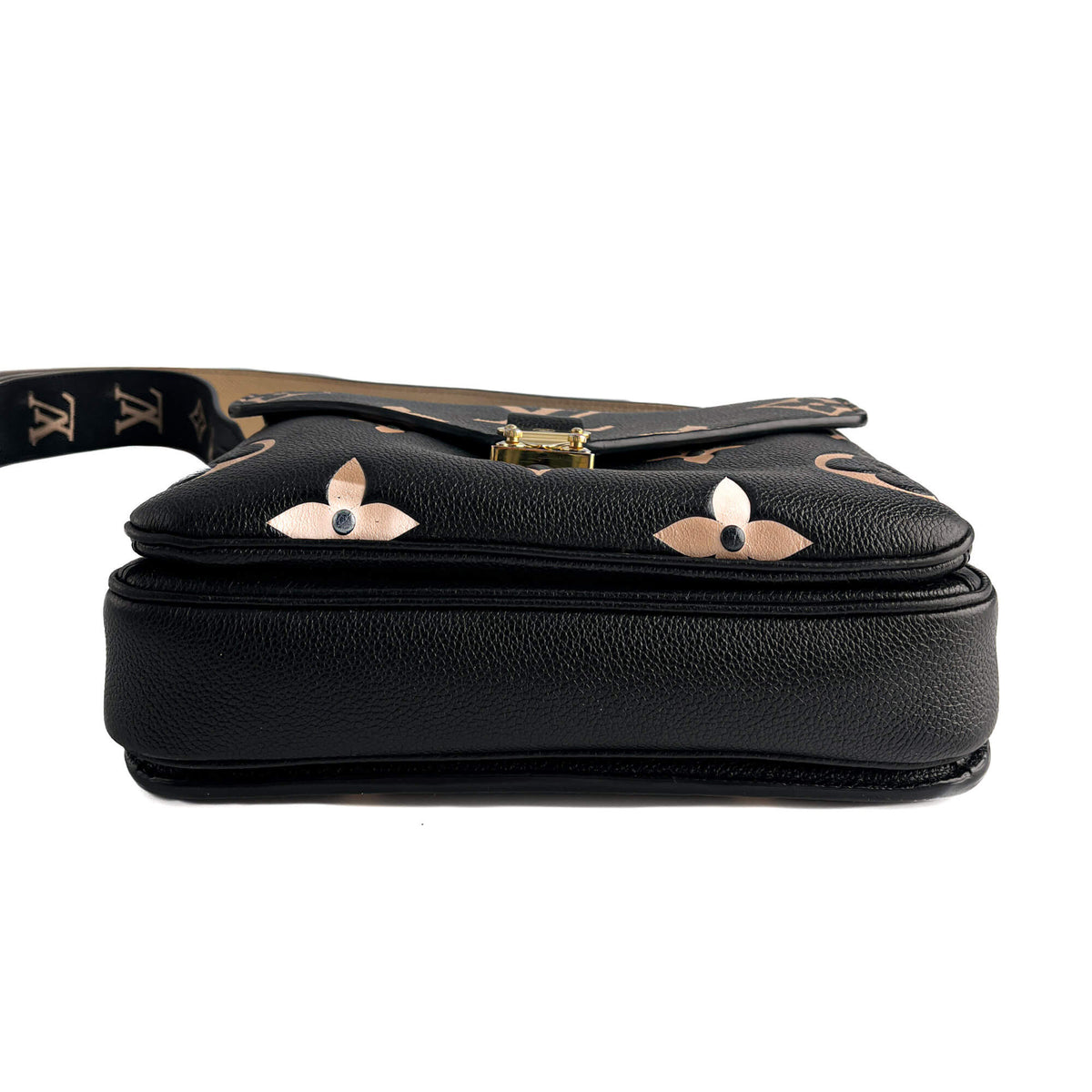 Second hand Louis Vuitton Metis Leather Giant Empreinte Leather Flap Crossbody Bicolor - Tabita Bags