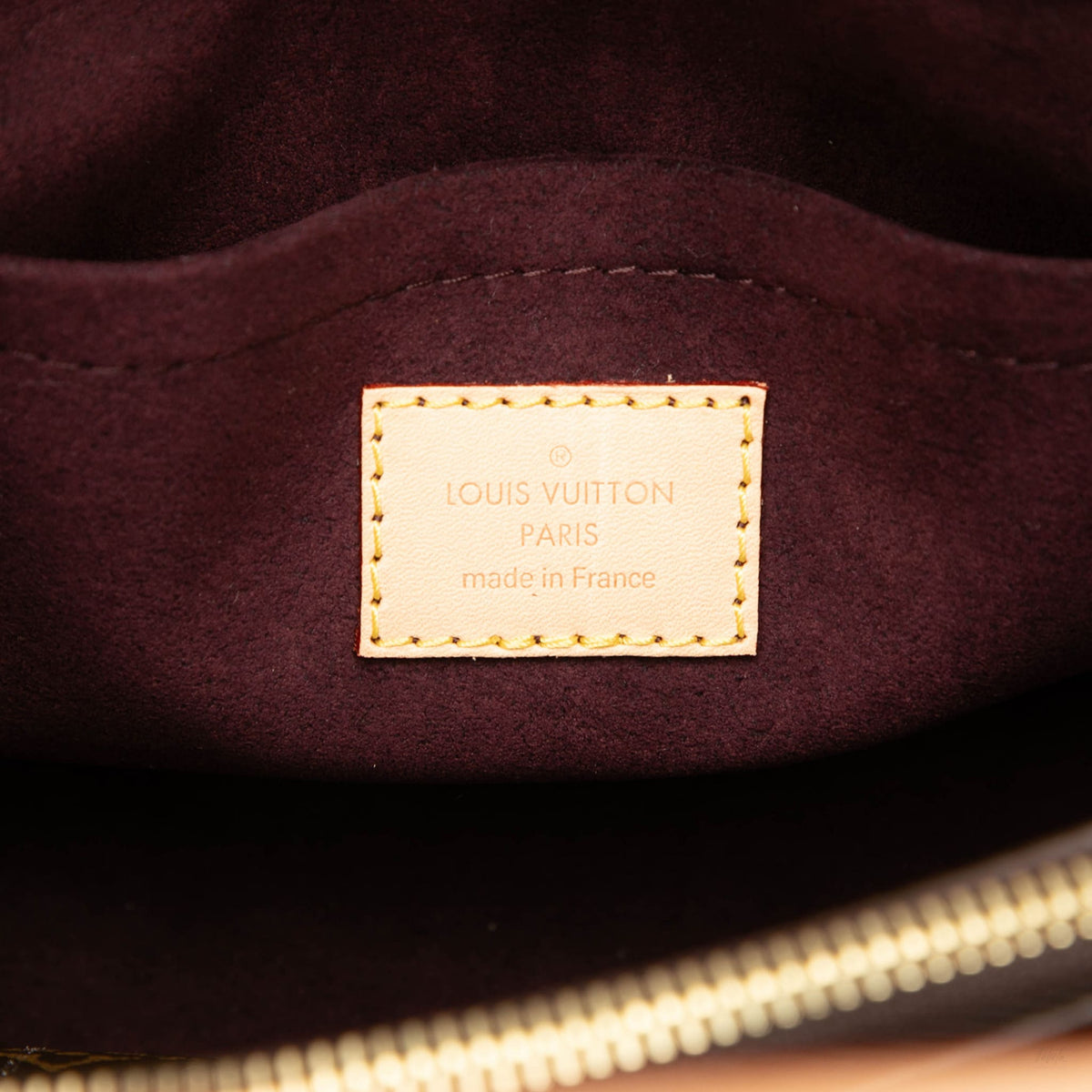 Second hand Louis Vuitton Montaigne BB Canvas Top-handle Handbag Monogram - Tabita Bags