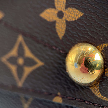Second hand Louis Vuitton Montaigne MM Canvas Top - handle Handbag Monogram - Tabita Bags