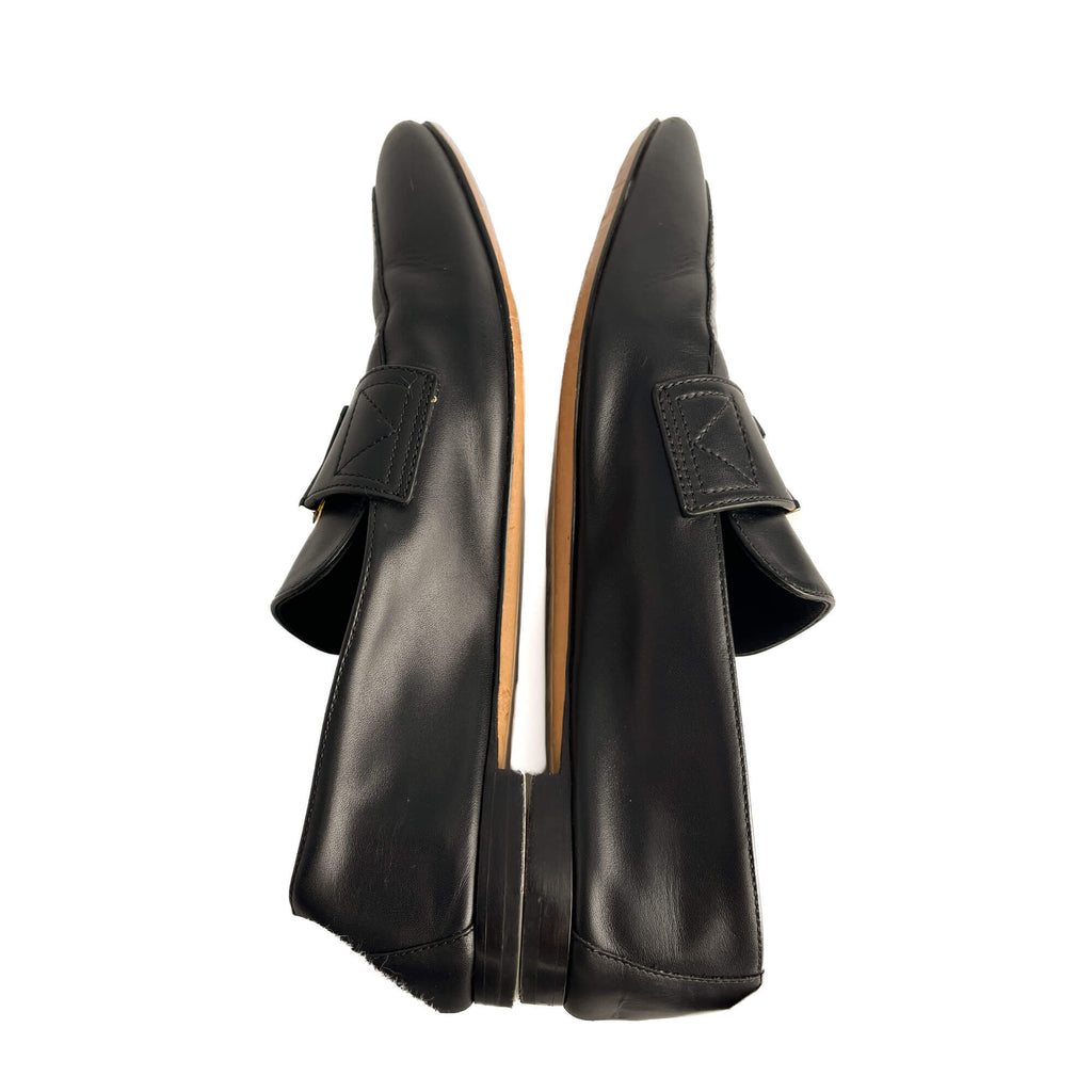 Second hand Louis Vuitton Monte Carlo Leather Loafer Black - Tabita Bags