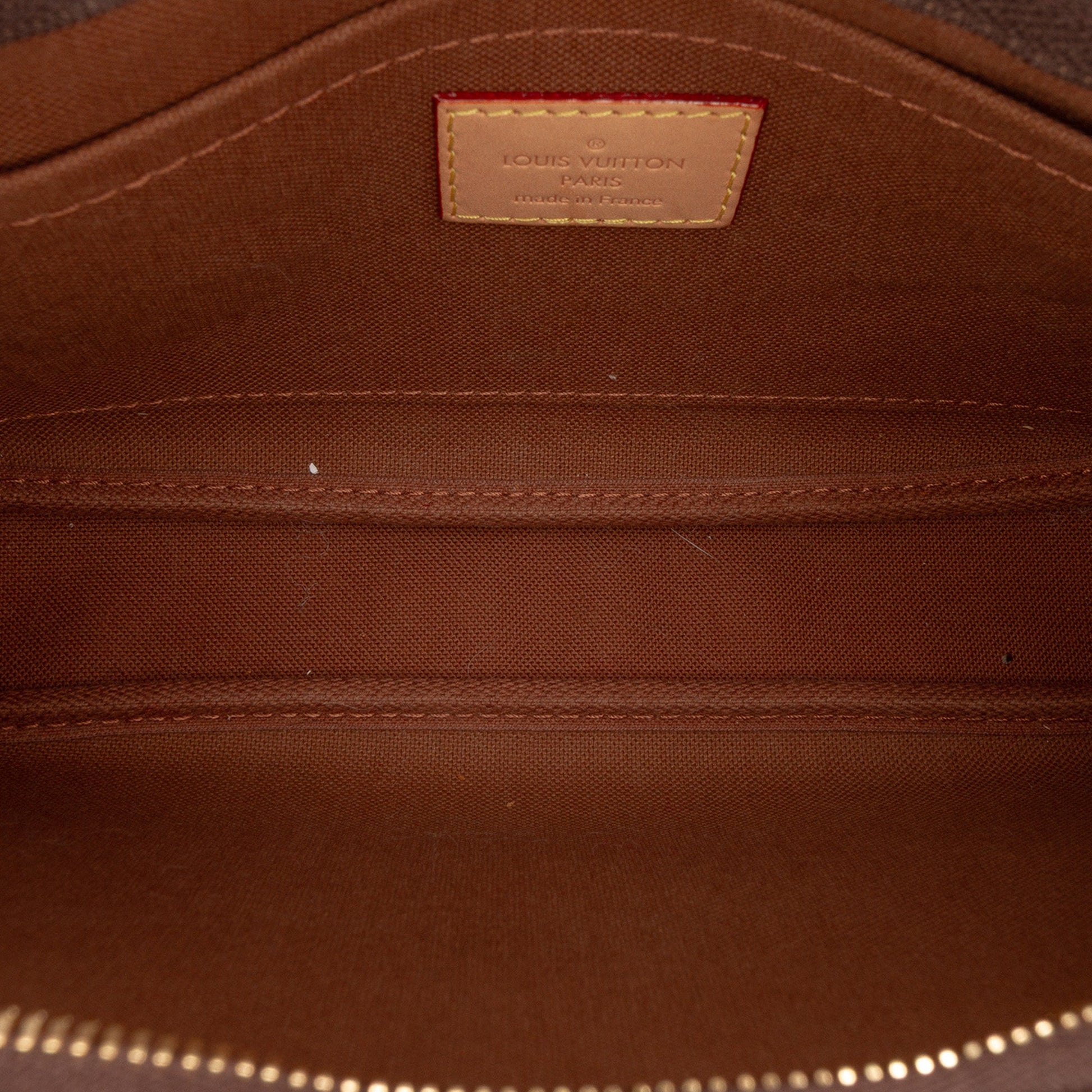 Second hand Louis Vuitton Multi Pochette Accessoires Canvas Pouch Bag Brown - Tabita Bags