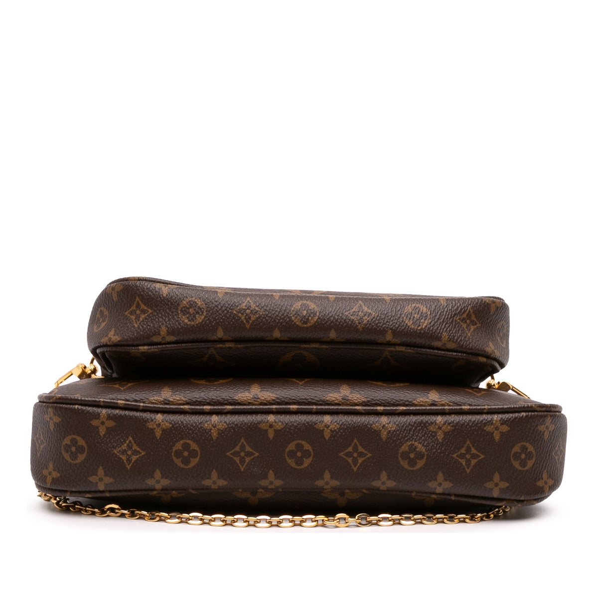 Second hand Louis Vuitton Multi Pochette Accessoires Canvas Pouch Bag Brown - Tabita Bags