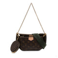 Second hand Louis Vuitton Multi Pochette Accessoires Canvas Pouch Crossbody Brown - Tabita Bags