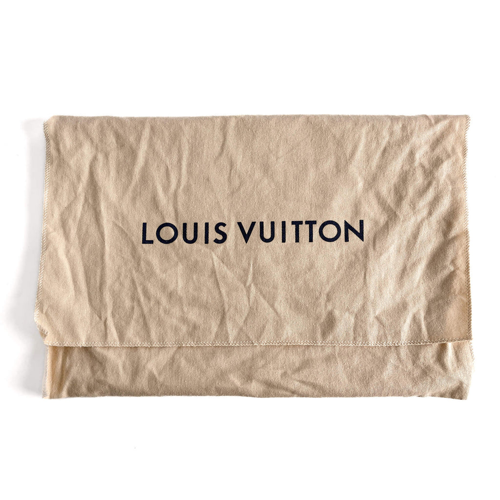 Second hand Louis Vuitton Multi Pochette Accessoires Empreinte Calfskin Grained Leather 2 - Ways Pouch Crossbody Bag Black - Tabita Bags