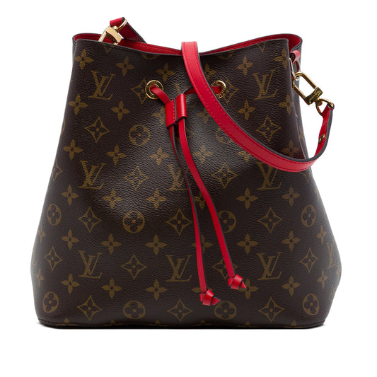 Second hand Louis Vuitton NéoNoé MM Canvas Bucket Shoulder Bag Monogram - Tabita Bags