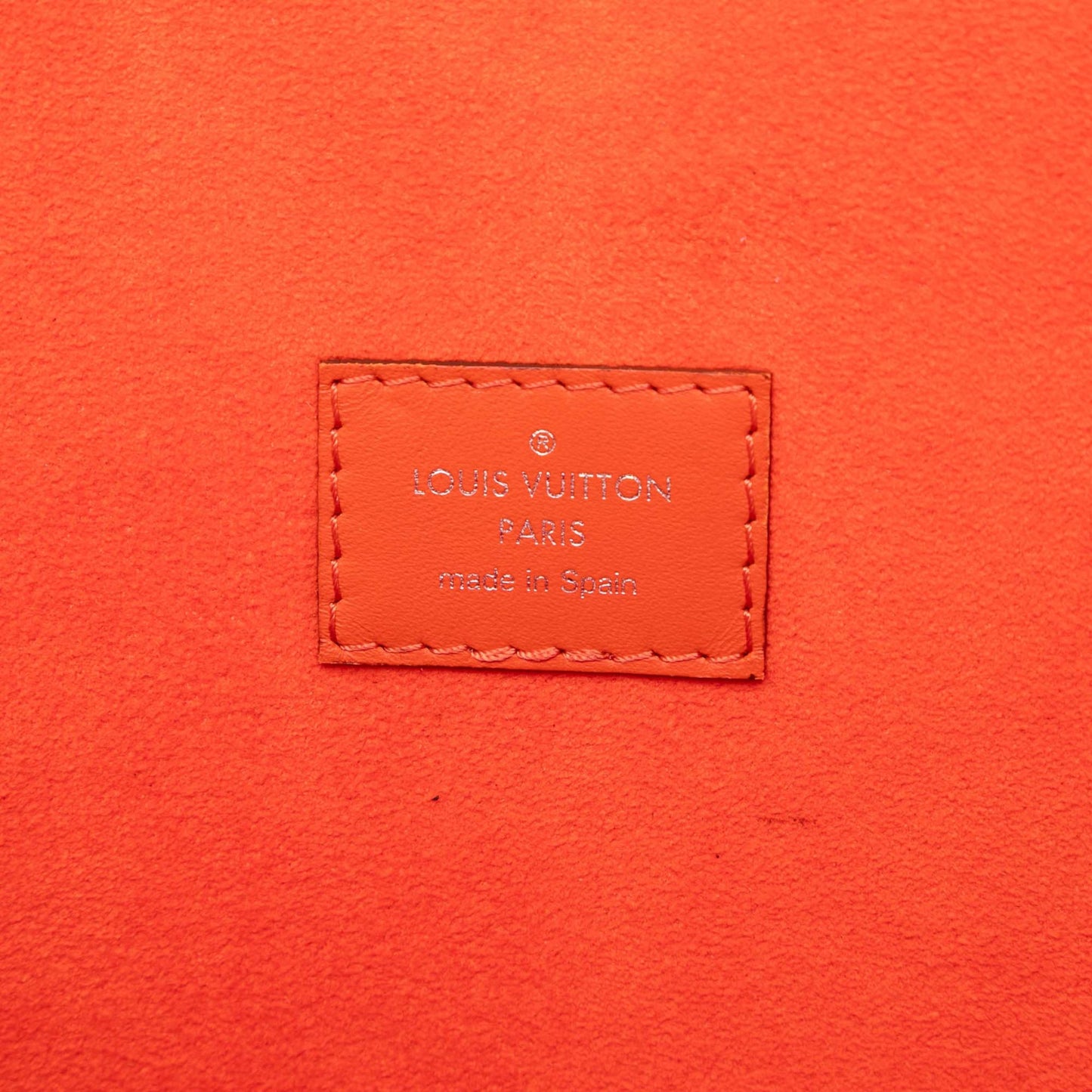 Second hand Louis Vuitton Neverfull Epi Leather Shopper Shoulder Bag Orange - Tabita Bags