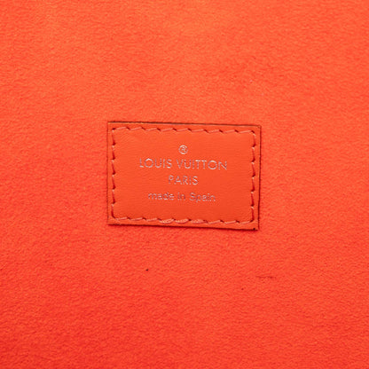 Second hand Louis Vuitton Neverfull Epi Leather Shopper Shoulder Bag Orange - Tabita Bags