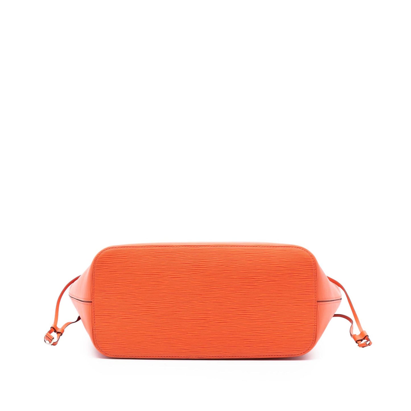 Second hand Louis Vuitton Neverfull Epi Leather Shopper Shoulder Bag Orange - Tabita Bags