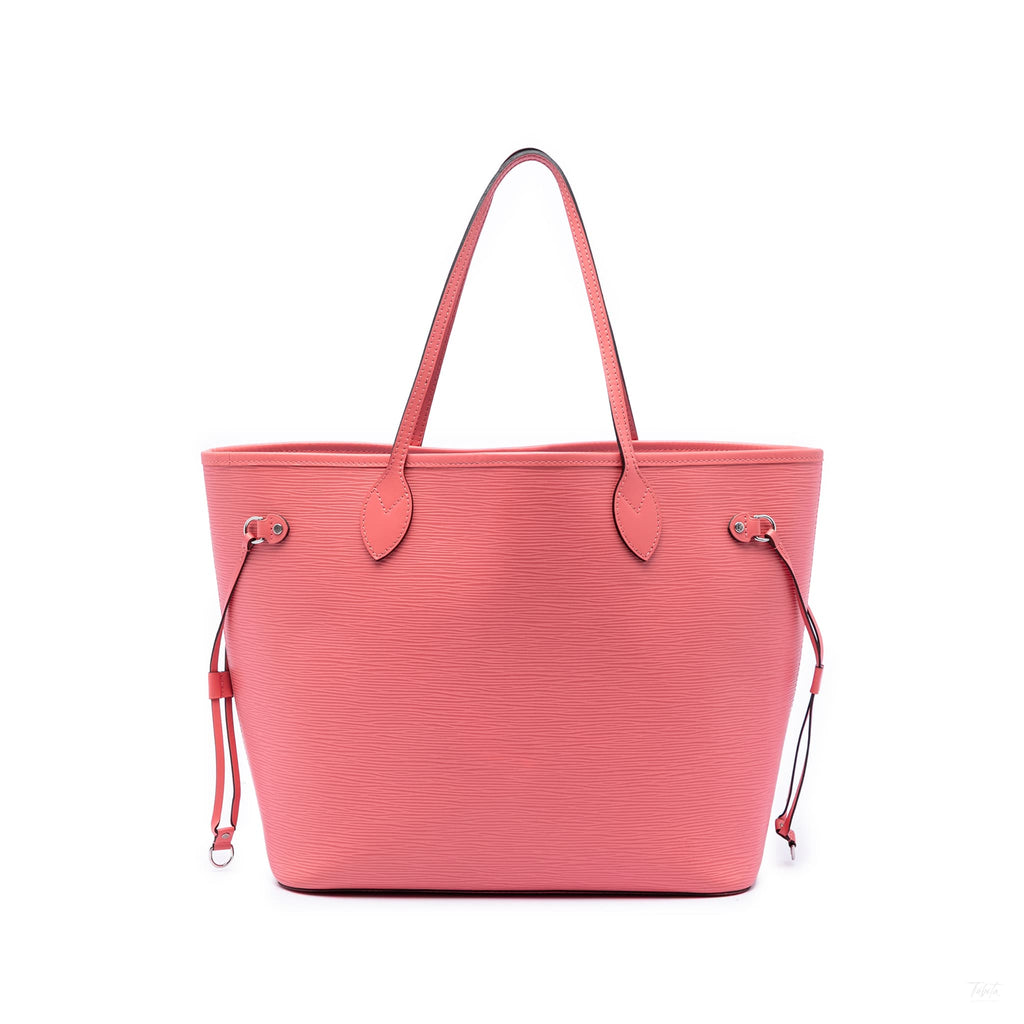 Second hand Louis Vuitton Neverfull Epi Leather Shopper Shoulder Bag Pink - Tabita Bags