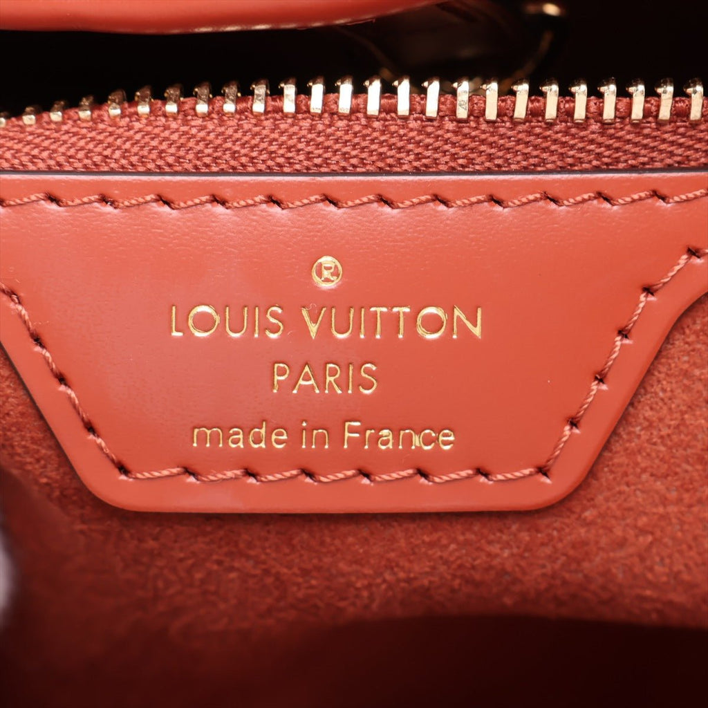 Second hand Louis Vuitton Neverfull Epi Leather Shopper Shoulder Bag Red - Tabita Bags