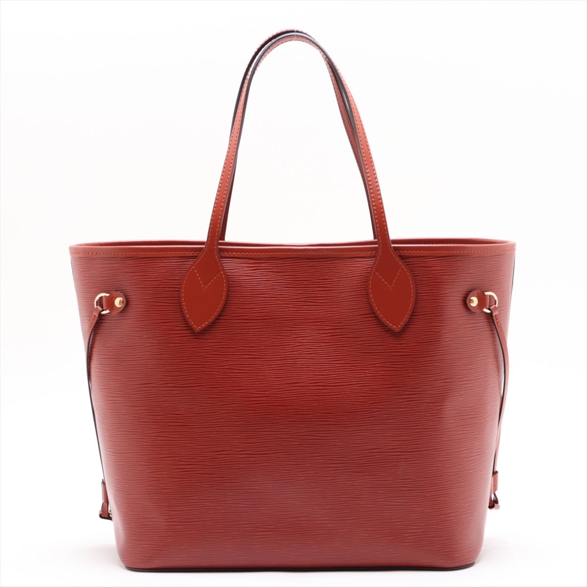 Second hand Louis Vuitton Neverfull Epi Leather Shopper Shoulder Bag Red - Tabita Bags