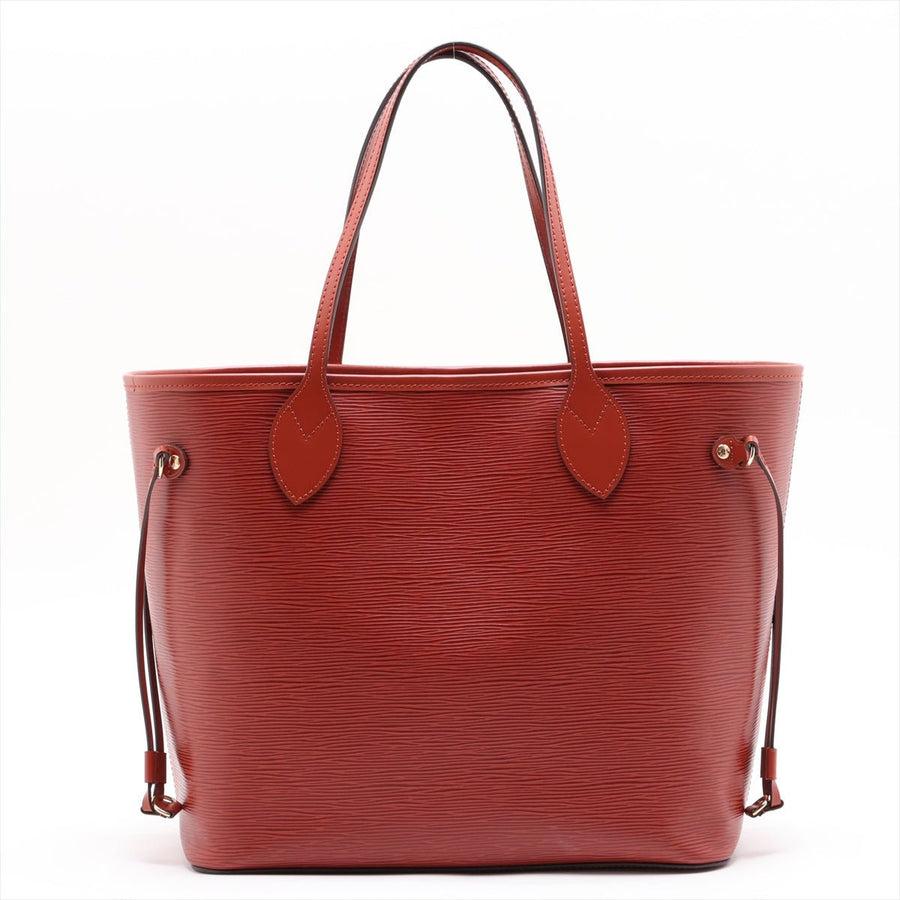 Second hand Louis Vuitton Neverfull Epi Leather Shopper Shoulder Bag Red - Tabita Bags