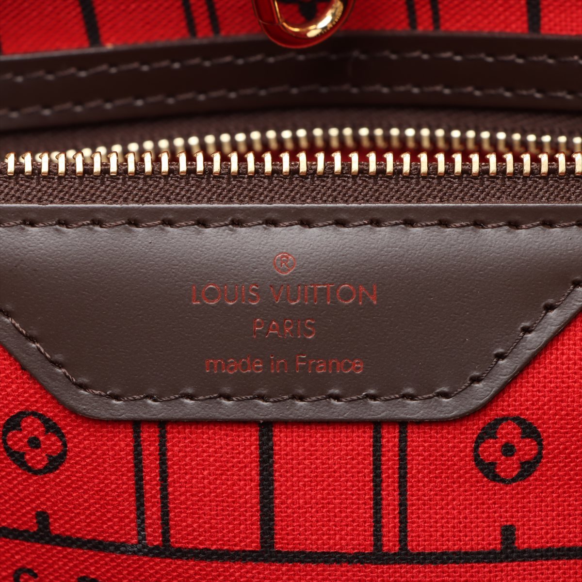 Second hand Louis Vuitton Neverfull GM Canvas Shopper Shoulder Bag Damier Ebene - Tabita Bags