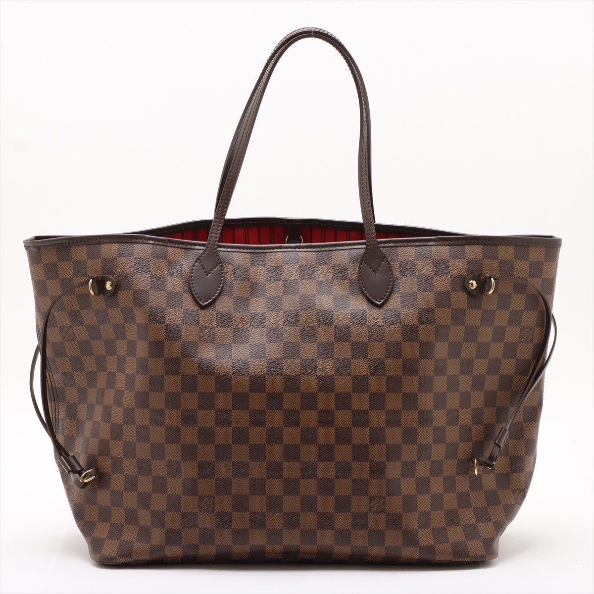 Second hand Louis Vuitton Neverfull GM Canvas Shopper Shoulder Bag Damier Ebene - Tabita Bags
