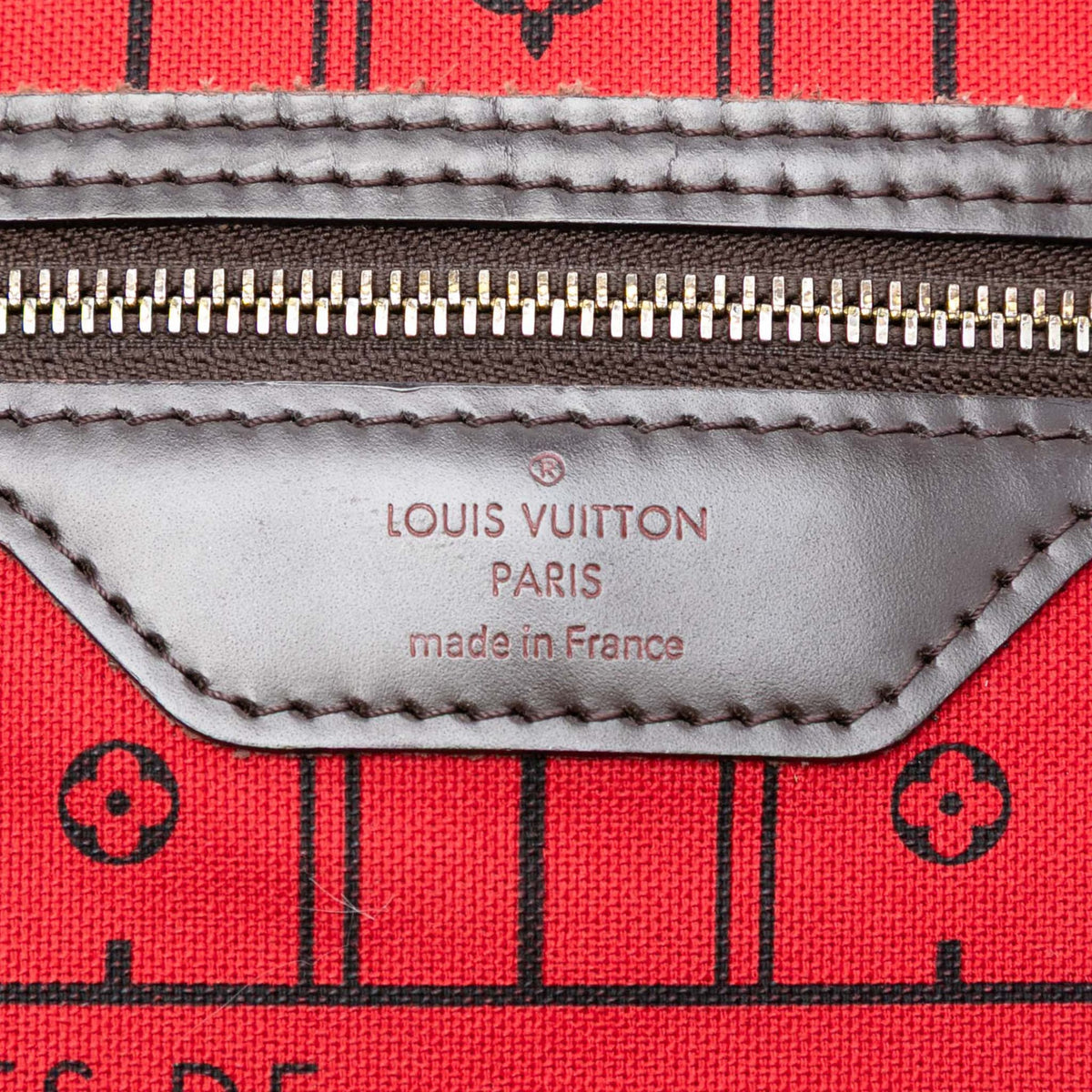 Second hand Louis Vuitton Neverfull GM Canvas Shopper Shoulder Bag Damier Ebene - Tabita Bags
