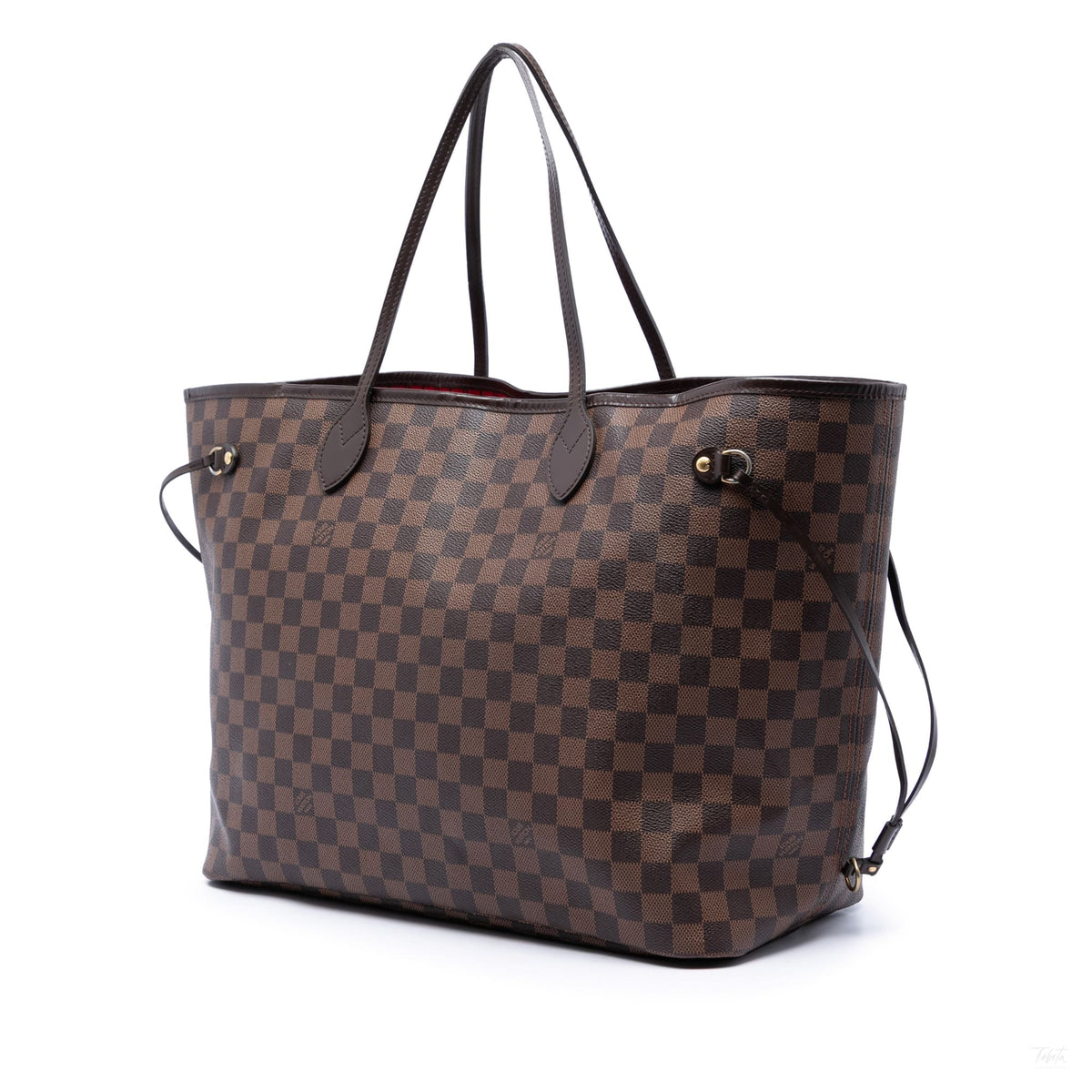 Second hand Louis Vuitton Neverfull GM Canvas Shopper Shoulder Bag Damier Ebene - Tabita Bags