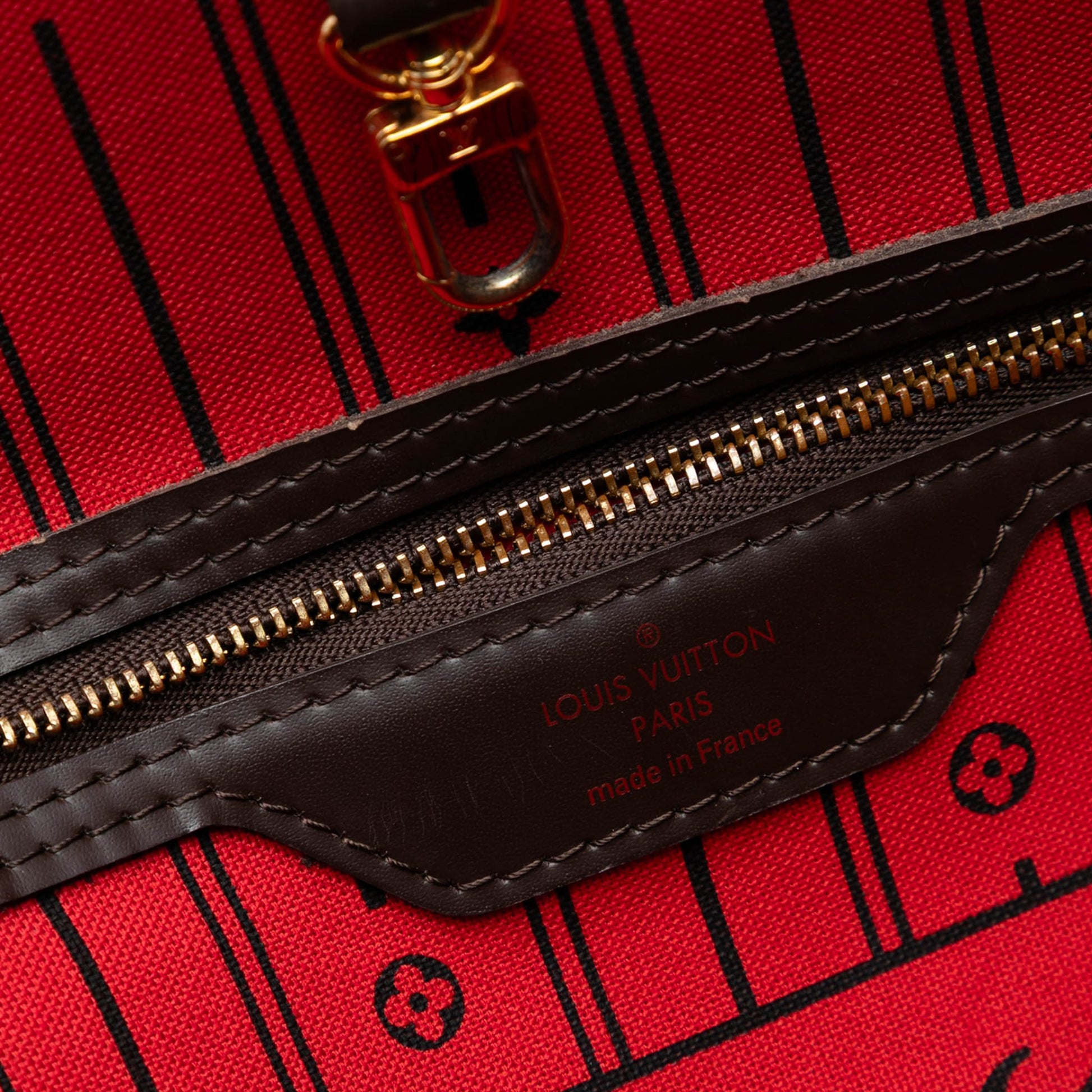 Second hand Louis Vuitton Neverfull GM Canvas Shopper Shoulder Bag Damier Ebene - Tabita Bags