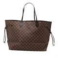 Second hand Louis Vuitton Neverfull GM Canvas Shopper Shoulder Bag Damier Ebene - Tabita Bags