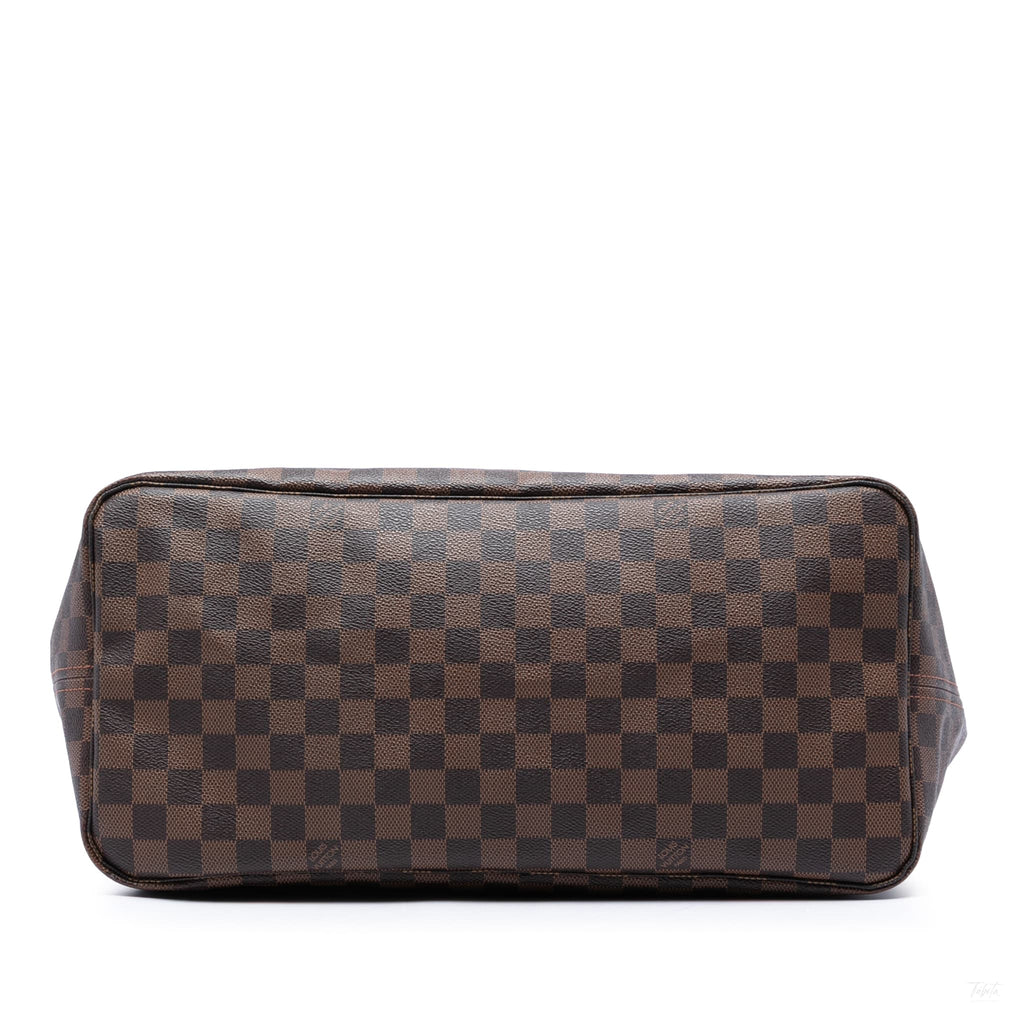 Second hand Louis Vuitton Neverfull GM Canvas Shopper Shoulder Bag Damier Ebene - Tabita Bags