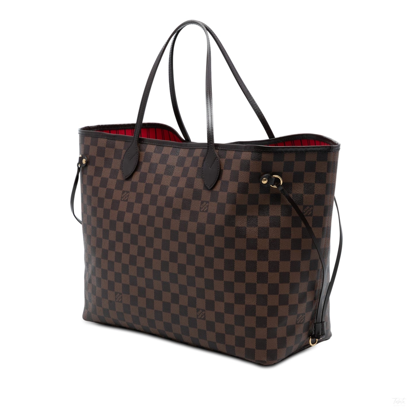 Second hand Louis Vuitton Neverfull GM Canvas Shopper Shoulder Bag Damier Ebene - Tabita Bags