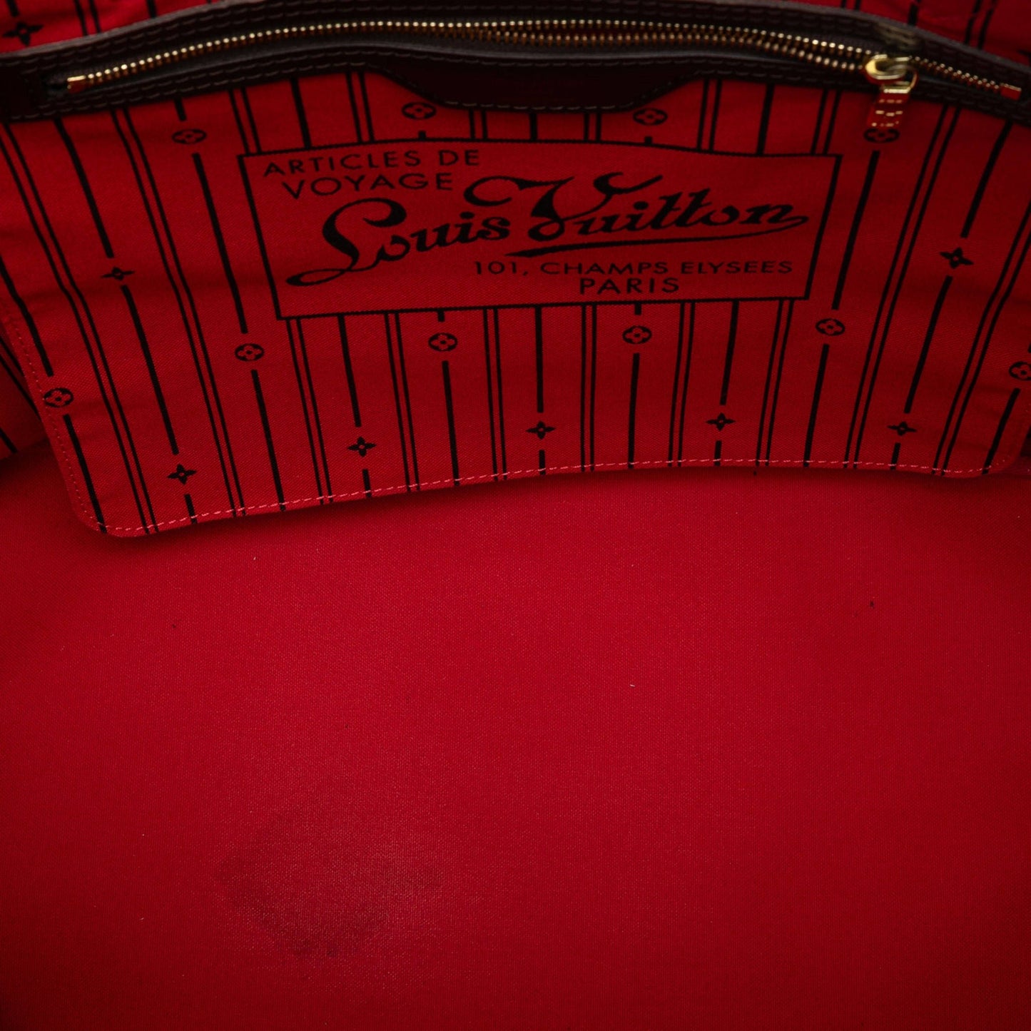 Second hand Louis Vuitton Neverfull GM Canvas Shopper Shoulder Bag Damier Ebene - Tabita Bags