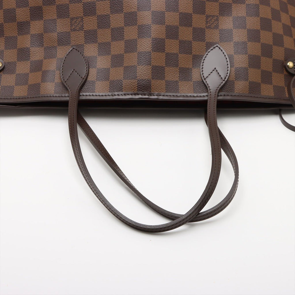 Second hand Louis Vuitton Neverfull GM Canvas Shopper Shoulder Bag Damier Ebene - Tabita Bags