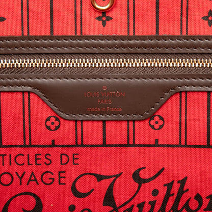 Second hand Louis Vuitton Neverfull GM Canvas Shopper Shoulder Bag Damier Ebene - Tabita Bags