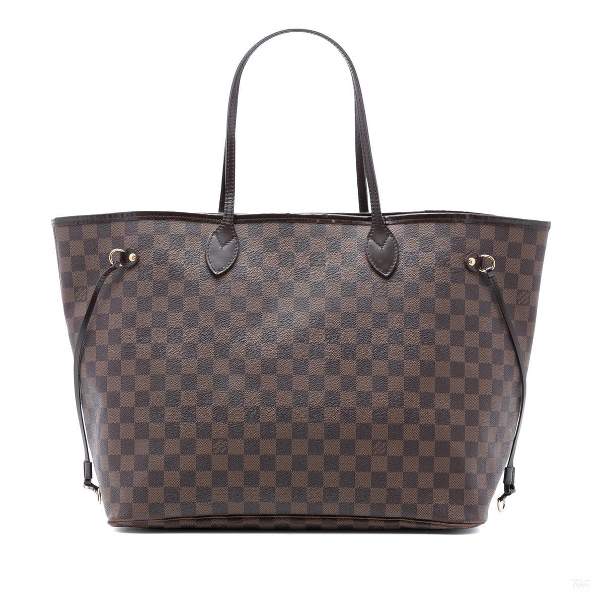 Second hand Louis Vuitton Neverfull GM Canvas Shopper Shoulder Bag Damier Ebene - Tabita Bags