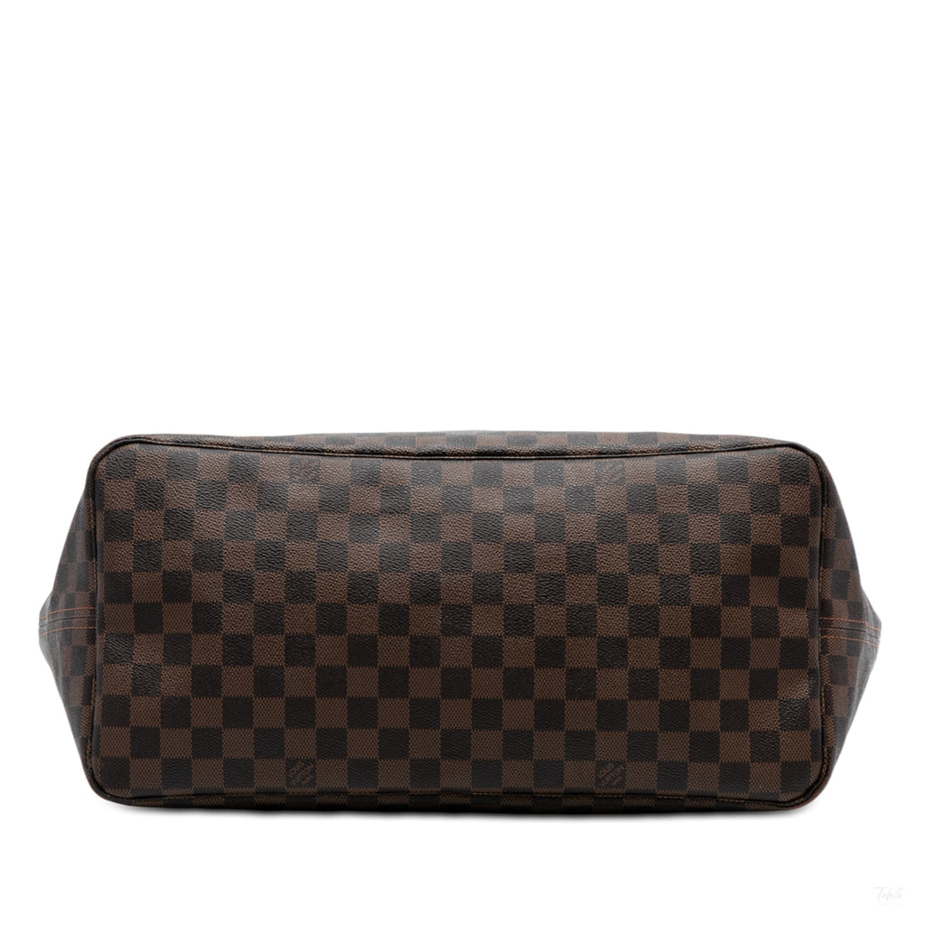 Second hand Louis Vuitton Neverfull GM Canvas Shopper Shoulder Bag Damier Ebene - Tabita Bags