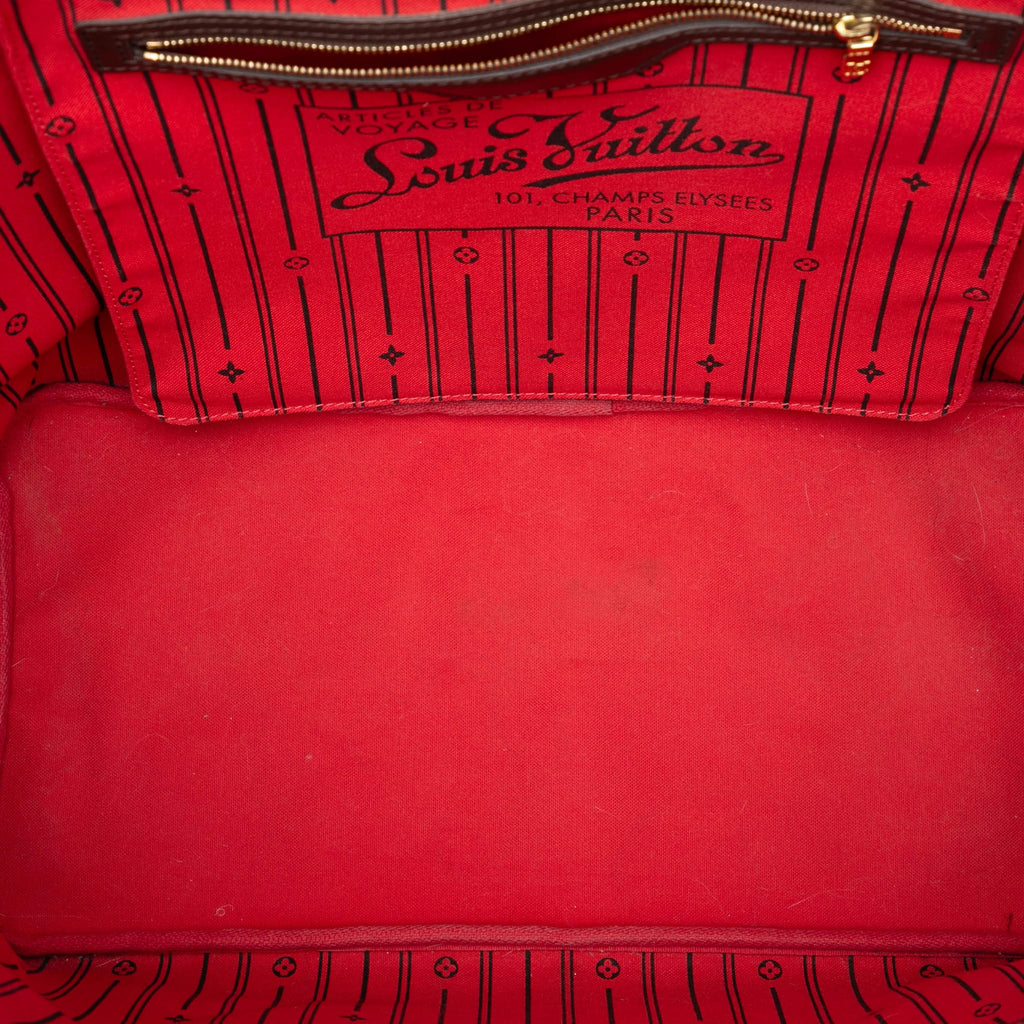 Second hand Louis Vuitton Neverfull GM Canvas Shopper Shoulder Bag Damier Ebene - Tabita Bags